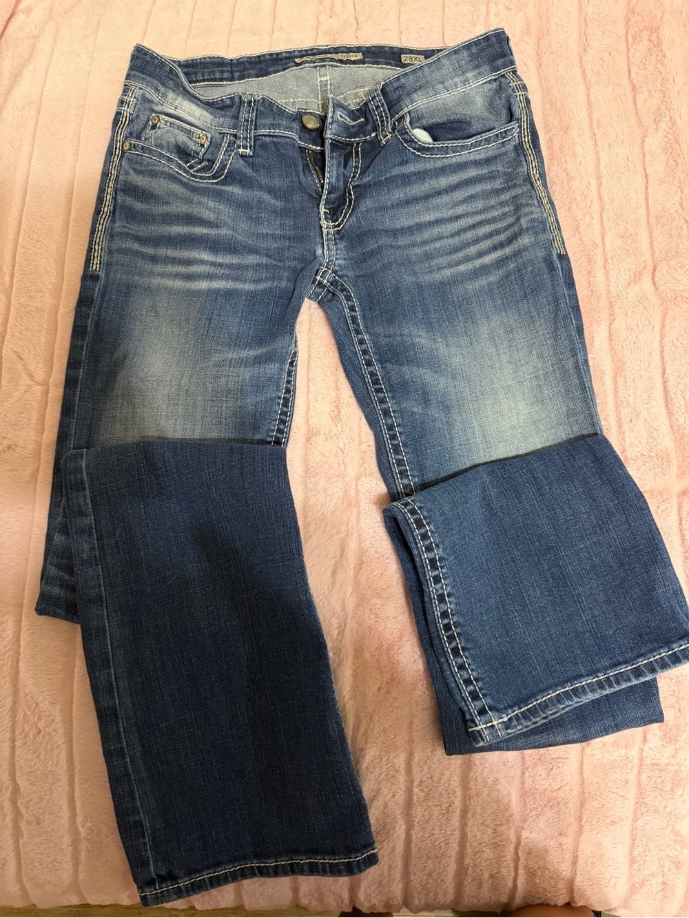 Classic Women's Blue Denim Jeans